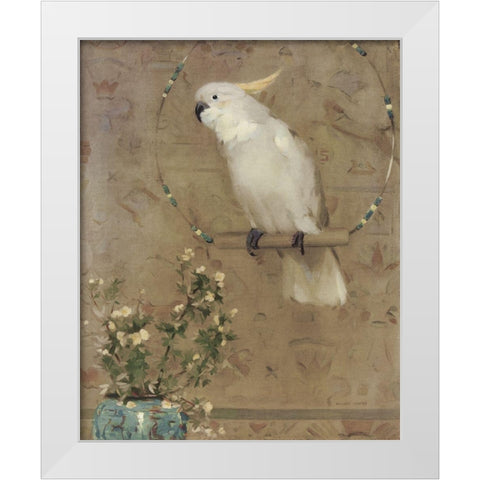 White Bird White Modern Wood Framed Art Print by Hunter, William