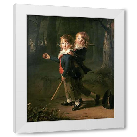 The Masters Foster White Modern Wood Framed Art Print by Danloux, Henri Pierre