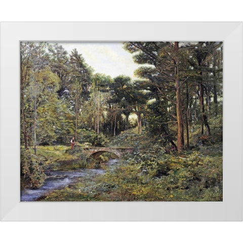Hors Concours White Modern Wood Framed Art Print by Bonnefoy, Henri Arthur