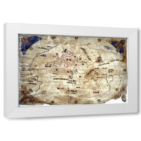 Figura Totius Orbe Thexora Universale White Modern Wood Framed Art Print by Hargonio, Fra Bona