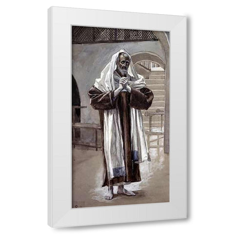 Andrew White Modern Wood Framed Art Print by Tissot, James