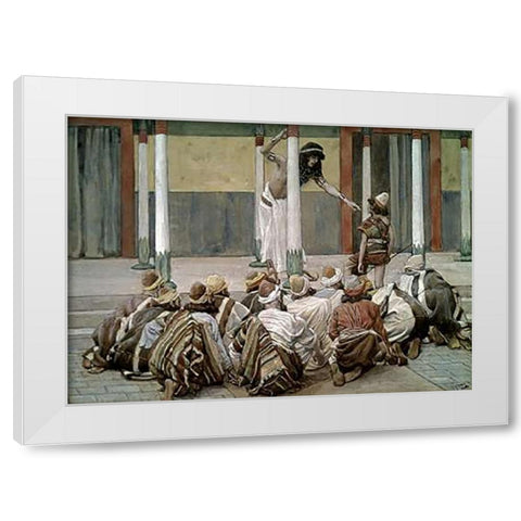 Brothers of Joseph White Modern Wood Framed Art Print by Tissot, James