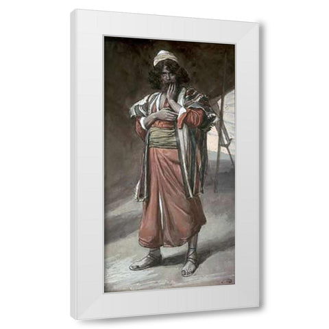 Jacob White Modern Wood Framed Art Print by Tissot, James