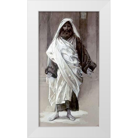 James The Greater White Modern Wood Framed Art Print by Tissot, James