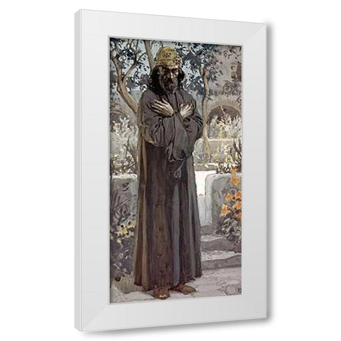 Joel White Modern Wood Framed Art Print by Tissot, James
