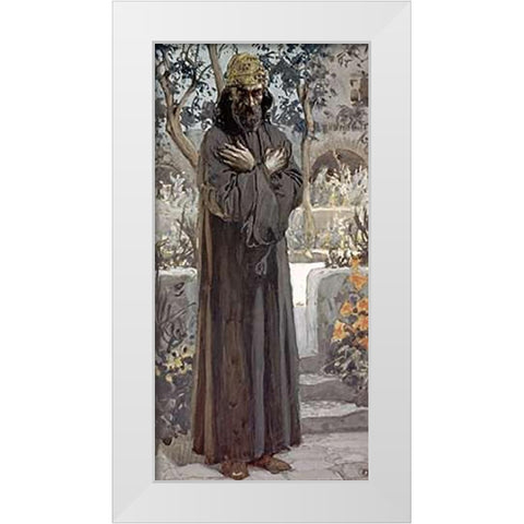 Joel White Modern Wood Framed Art Print by Tissot, James