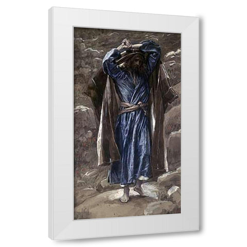 Philip White Modern Wood Framed Art Print by Tissot, James