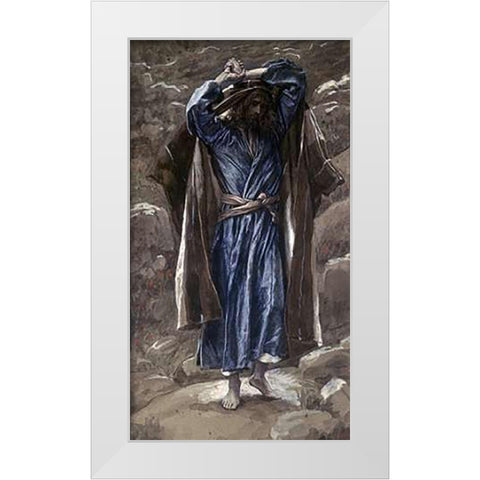 Philip White Modern Wood Framed Art Print by Tissot, James