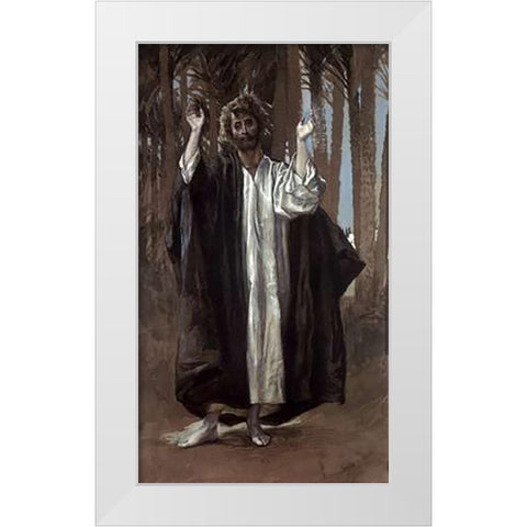 Simon White Modern Wood Framed Art Print by Tissot, James