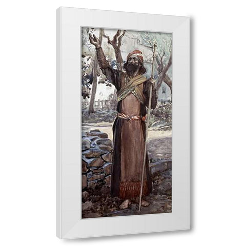 Zechariah White Modern Wood Framed Art Print by Tissot, James
