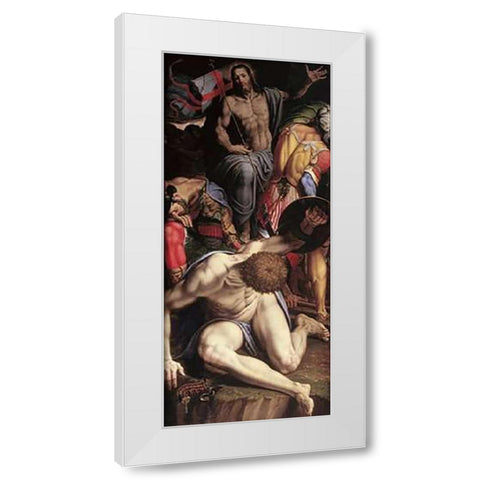 Resurrection of Museumist White Modern Wood Framed Art Print by Campi, Antonio