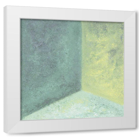 No. 90 White Modern Wood Framed Art Print by DePodesta, Karen Deicas