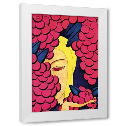 A Persian Vintage, 1926 White Modern Wood Framed Art Print by McIntosh, Frank