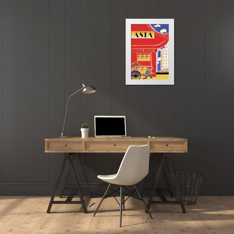 Innovation, 1932 White Modern Wood Framed Art Print by McIntosh, Frank