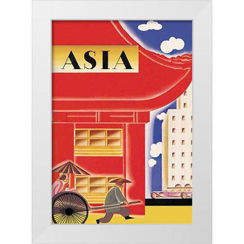 Innovation, 1932 White Modern Wood Framed Art Print by McIntosh, Frank