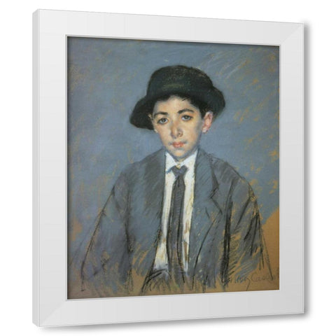 Charles D Kelekian 1910 White Modern Wood Framed Art Print by Cassatt, Mary