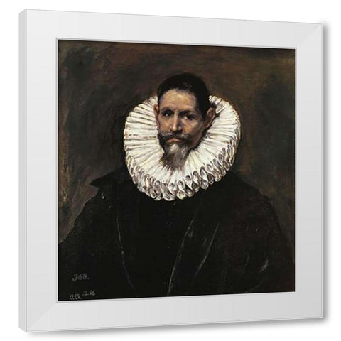 Jeronimo De Cevallos White Modern Wood Framed Art Print by Greco, El