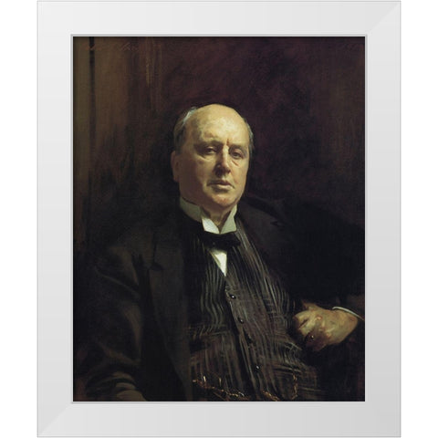 Henry James White Modern Wood Framed Art Print by Sargent, John Singer