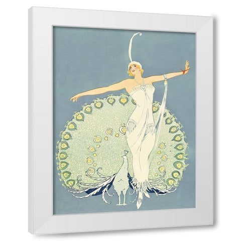 Vintage Film Posters: Lilies of the Field - Detail White Modern Wood Framed Art Print by Unknown