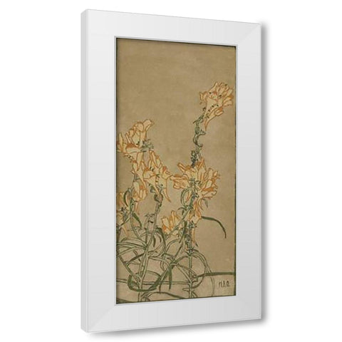 Butter and Eggs White Modern Wood Framed Art Print by Overbeck, Hannah Borger