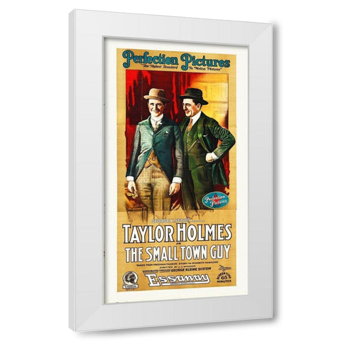 The Small Town Guy White Modern Wood Framed Art Print by Hollywood Photo Archive