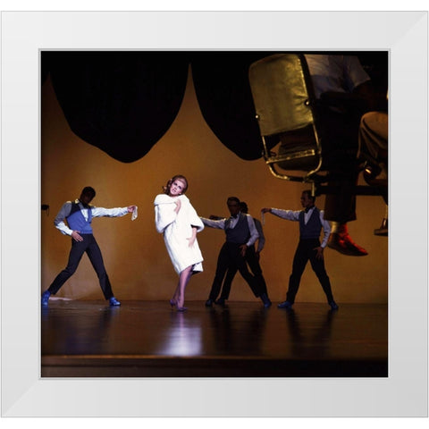 Ann-Margret - Viva Las Vegas White Modern Wood Framed Art Print by Hollywood Photo Archive