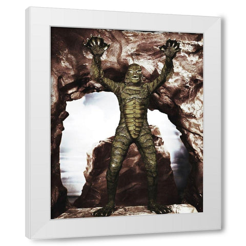 Ben Chapman White Modern Wood Framed Art Print by Hollywood Photo Archive