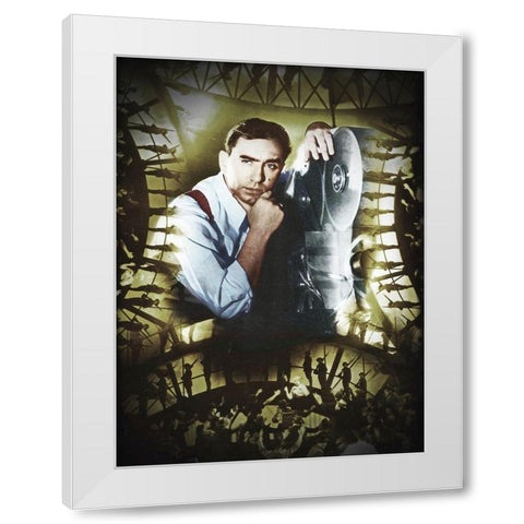 Busby Berkley White Modern Wood Framed Art Print by Hollywood Photo Archive