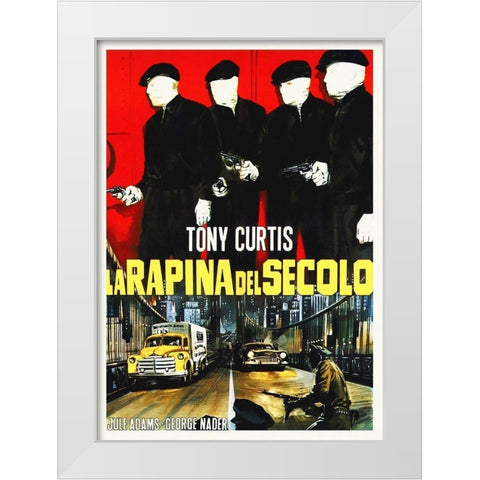 Italian - Bridges To Cross White Modern Wood Framed Art Print by Hollywood Photo Archive