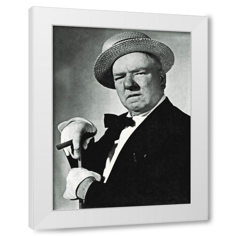 Promotional Still - WC Fields - Follow Me Boys White Modern Wood Framed Art Print by Hollywood Photo Archive
