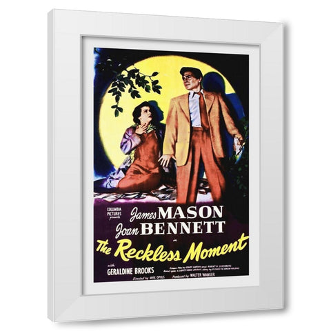The Reckless Moment White Modern Wood Framed Art Print by Hollywood Photo Archive
