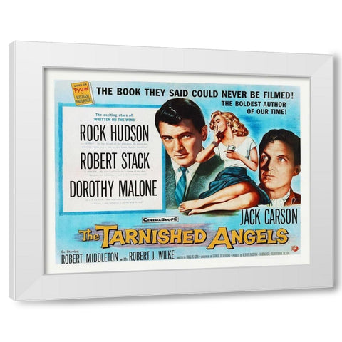 The Tarnished Angels White Modern Wood Framed Art Print by Hollywood Photo Archive