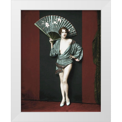 Jean Ackerman White Modern Wood Framed Art Print by Hollywood Photo Archive