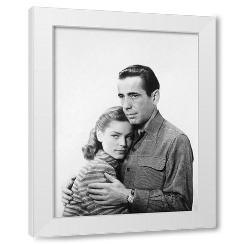 Key Largo - Lauren Bacall White Modern Wood Framed Art Print by Hollywood Photo Archive