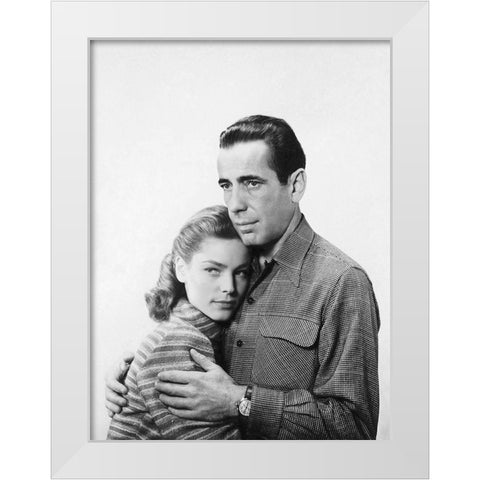 Key Largo - Lauren Bacall White Modern Wood Framed Art Print by Hollywood Photo Archive