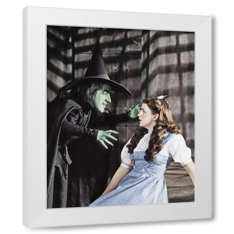 Margaret Hamilton White Modern Wood Framed Art Print by Hollywood Photo Archive