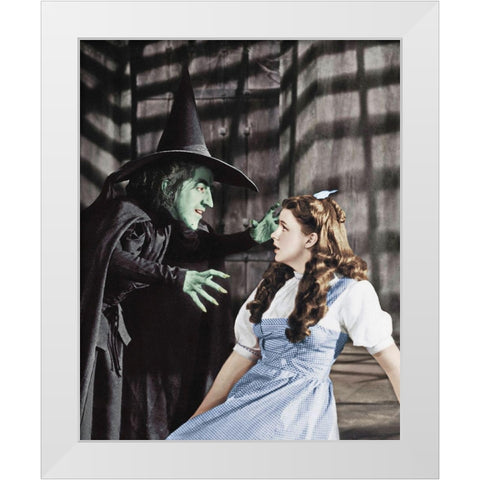 Margaret Hamilton White Modern Wood Framed Art Print by Hollywood Photo Archive