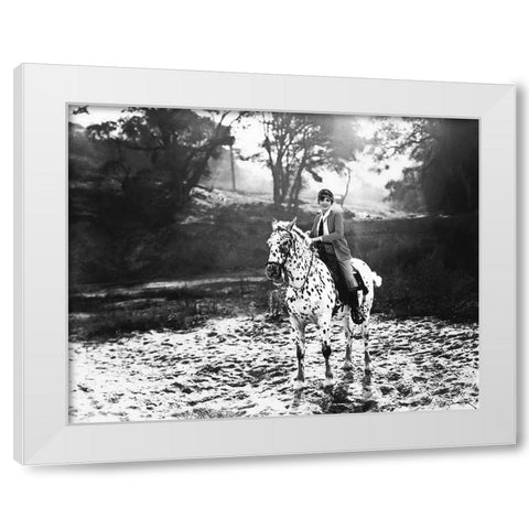 Mary Astor White Modern Wood Framed Art Print by Hollywood Photo Archive