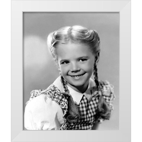 Natalie Wood White Modern Wood Framed Art Print by Hollywood Photo Archive