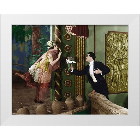 Norma Talmadge - The Lady White Modern Wood Framed Art Print by Hollywood Photo Archive