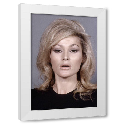 Ursula Andress White Modern Wood Framed Art Print by Hollywood Photo Archive
