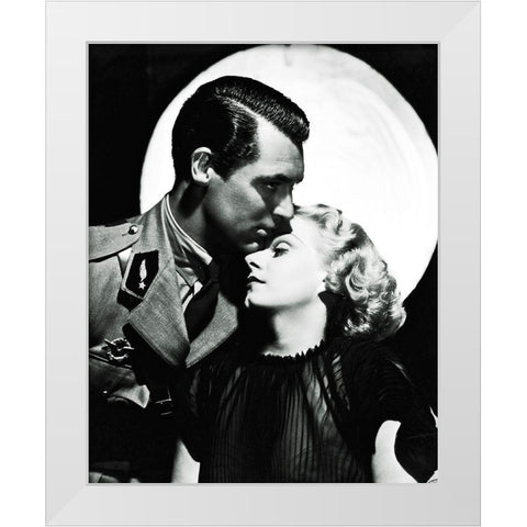 Cary Grant - Suzy White Modern Wood Framed Art Print by Hollywood Photo Archive