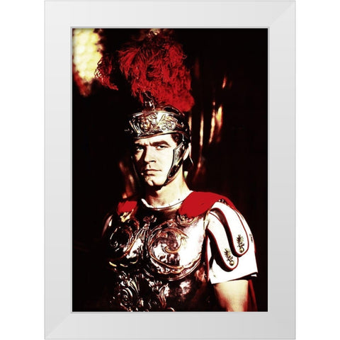 Stephen Boyd White Modern Wood Framed Art Print by Hollywood Photo Archive