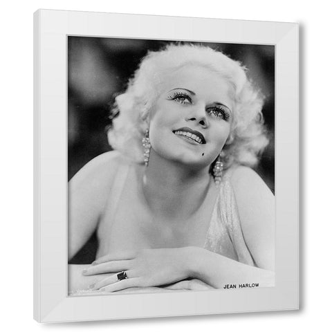 Jean Harlow - Suzy White Modern Wood Framed Art Print by Hollywood Photo Archive