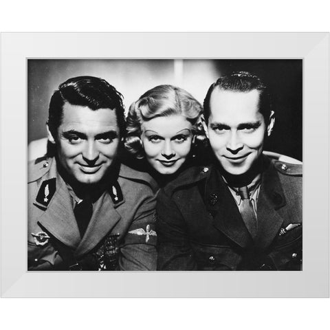 Cary Grant - Suzy White Modern Wood Framed Art Print by Hollywood Photo Archive