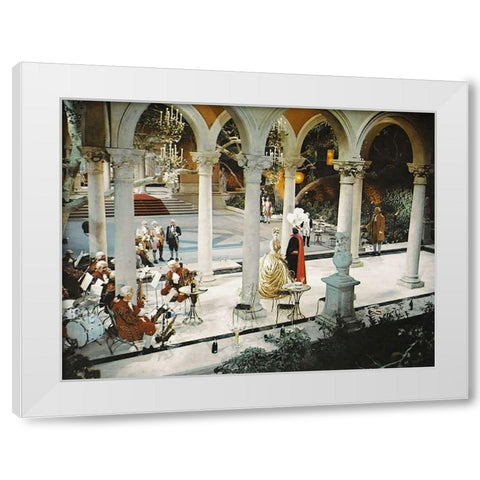 Cary Grant - To Catch A Thief White Modern Wood Framed Art Print by Hollywood Photo Archive