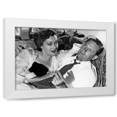 Sunset Boulevard White Modern Wood Framed Art Print by Hollywood Photo Archive