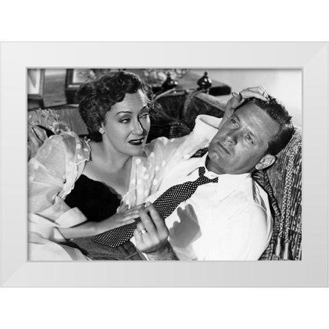 Sunset Boulevard White Modern Wood Framed Art Print by Hollywood Photo Archive