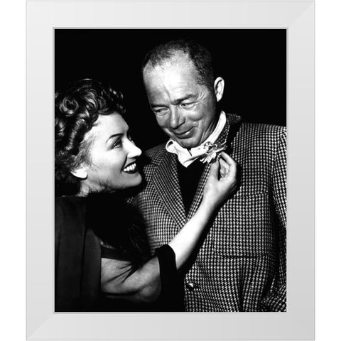 Sunset Boulevard White Modern Wood Framed Art Print by Hollywood Photo Archive