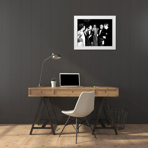 Sunset Boulevard - Her Bridge Partners White Modern Wood Framed Art Print by Hollywood Photo Archive